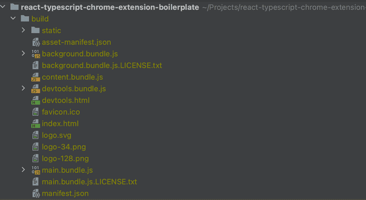 Chrome Extensions Build